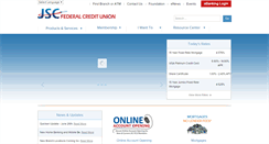 Desktop Screenshot of jscfcu.org